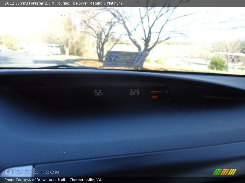 Ice Silver Metallic / Platinum 2012 Subaru Forester 2.5 X Touring