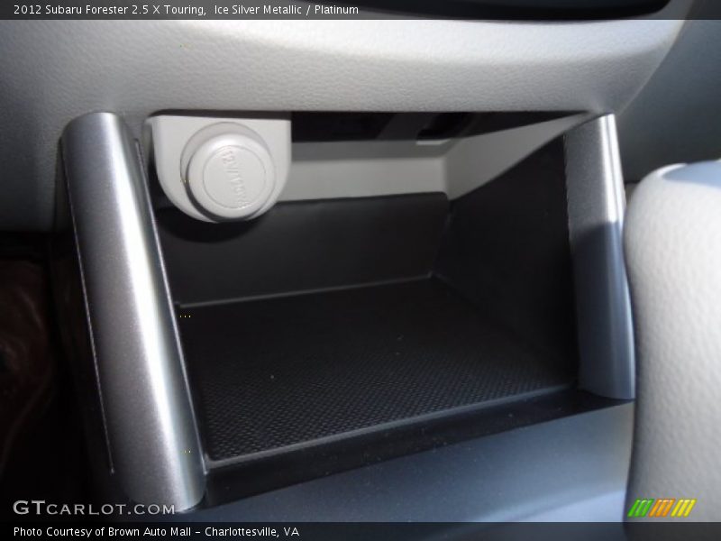 Ice Silver Metallic / Platinum 2012 Subaru Forester 2.5 X Touring