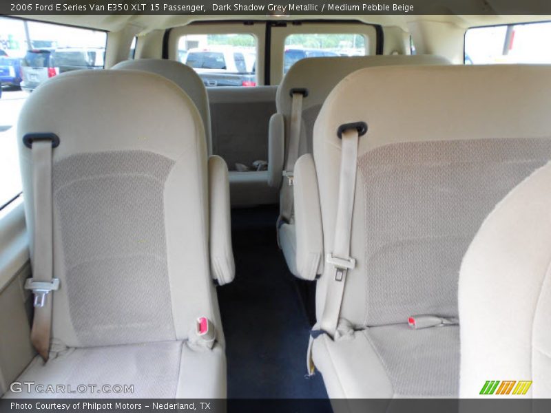 Dark Shadow Grey Metallic / Medium Pebble Beige 2006 Ford E Series Van E350 XLT 15 Passenger