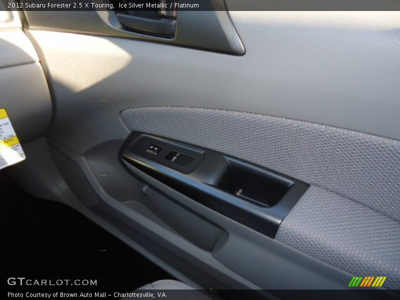 Ice Silver Metallic / Platinum 2012 Subaru Forester 2.5 X Touring