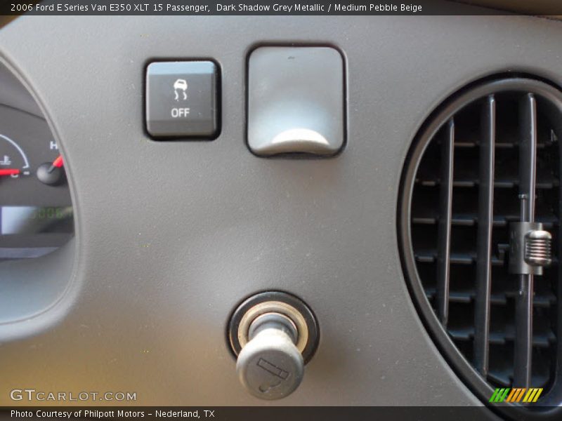 Dark Shadow Grey Metallic / Medium Pebble Beige 2006 Ford E Series Van E350 XLT 15 Passenger
