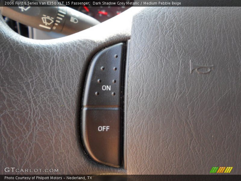 Dark Shadow Grey Metallic / Medium Pebble Beige 2006 Ford E Series Van E350 XLT 15 Passenger