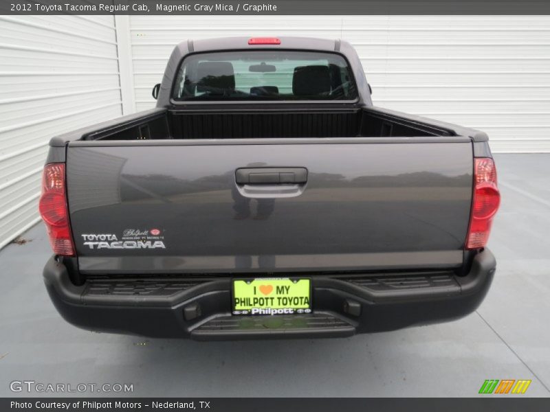 Magnetic Gray Mica / Graphite 2012 Toyota Tacoma Regular Cab