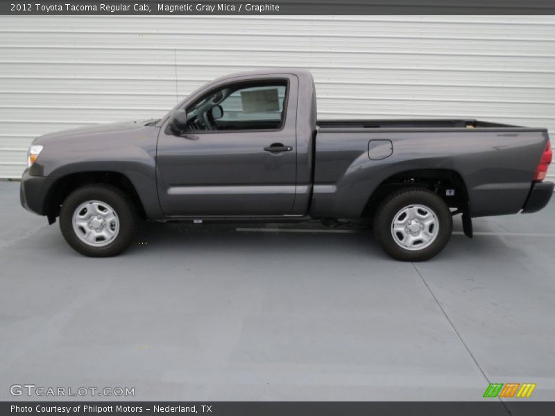 Magnetic Gray Mica / Graphite 2012 Toyota Tacoma Regular Cab