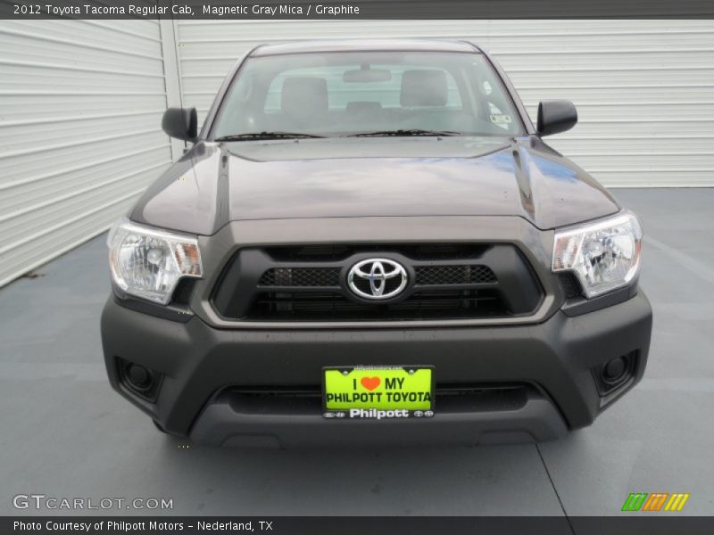 Magnetic Gray Mica / Graphite 2012 Toyota Tacoma Regular Cab