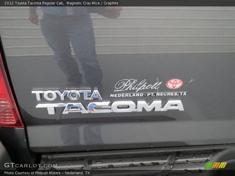 Magnetic Gray Mica / Graphite 2012 Toyota Tacoma Regular Cab