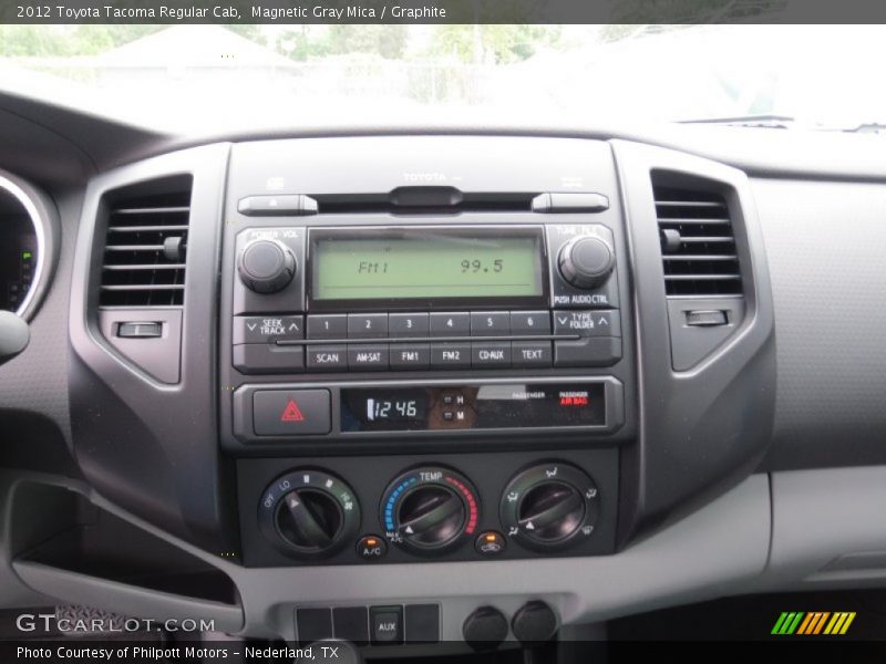 Magnetic Gray Mica / Graphite 2012 Toyota Tacoma Regular Cab