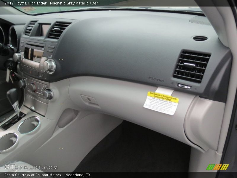 Magnetic Gray Metallic / Ash 2012 Toyota Highlander