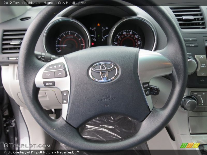 Magnetic Gray Metallic / Ash 2012 Toyota Highlander