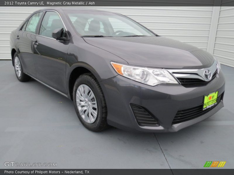 Magnetic Gray Metallic / Ash 2012 Toyota Camry LE