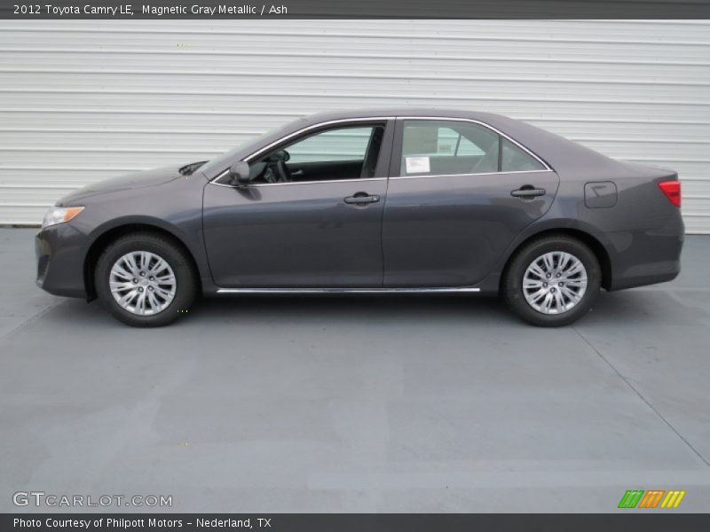 Magnetic Gray Metallic / Ash 2012 Toyota Camry LE
