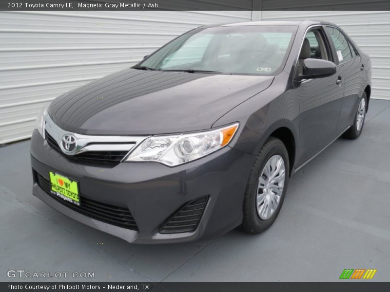 Magnetic Gray Metallic / Ash 2012 Toyota Camry LE