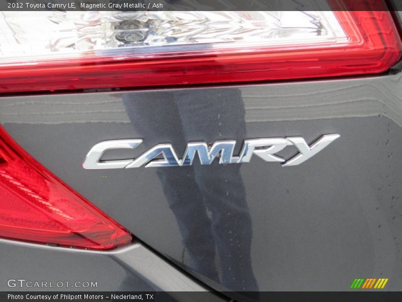 Magnetic Gray Metallic / Ash 2012 Toyota Camry LE