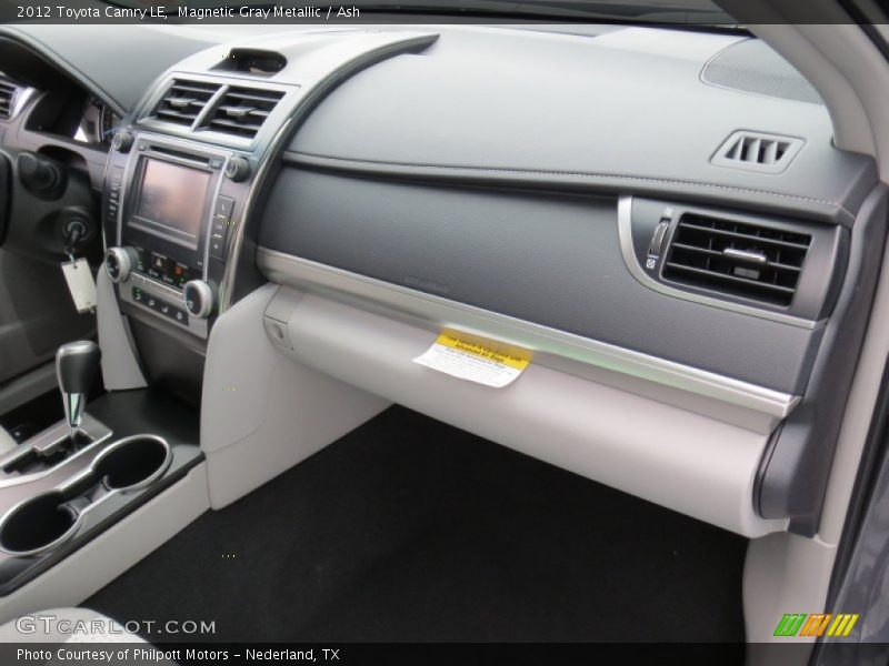 Magnetic Gray Metallic / Ash 2012 Toyota Camry LE