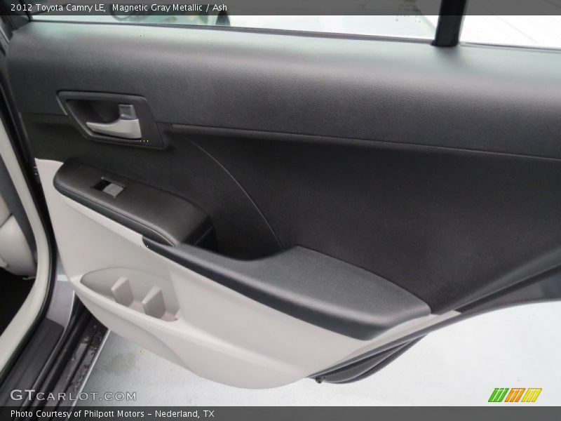 Magnetic Gray Metallic / Ash 2012 Toyota Camry LE