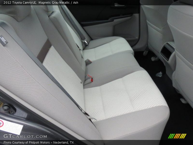 Magnetic Gray Metallic / Ash 2012 Toyota Camry LE