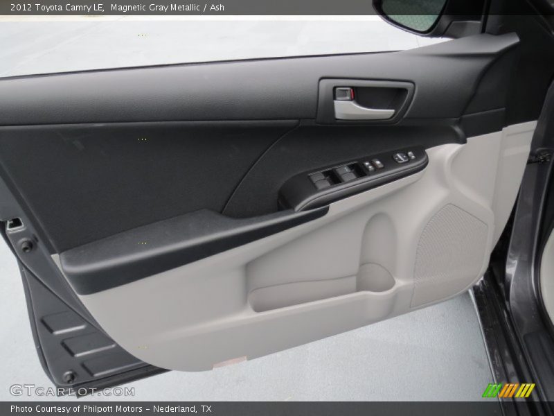 Magnetic Gray Metallic / Ash 2012 Toyota Camry LE