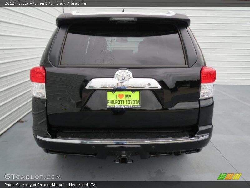 Black / Graphite 2012 Toyota 4Runner SR5