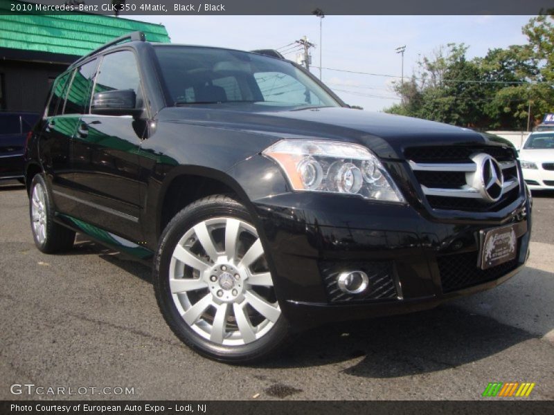 Black / Black 2010 Mercedes-Benz GLK 350 4Matic