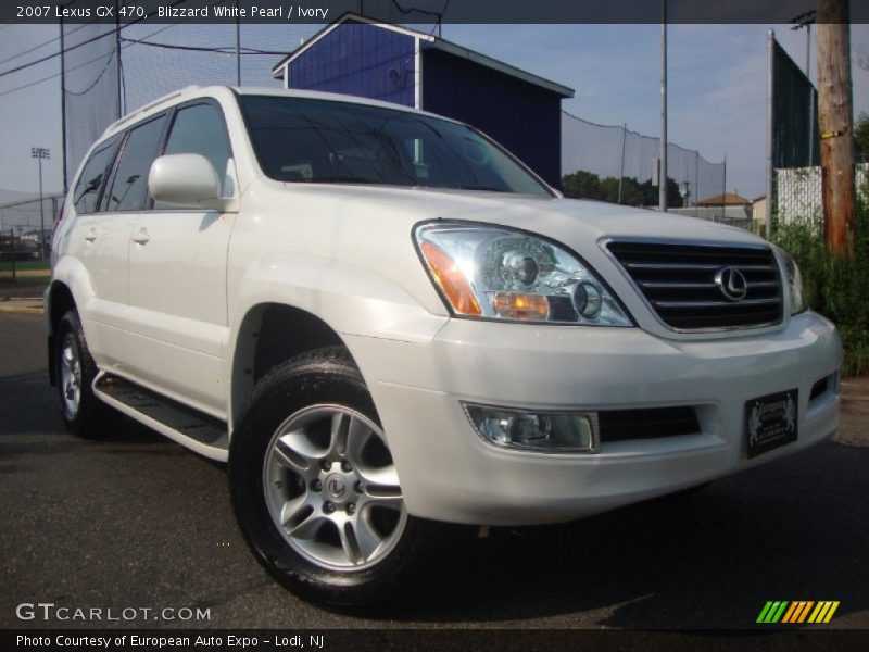 Blizzard White Pearl / Ivory 2007 Lexus GX 470