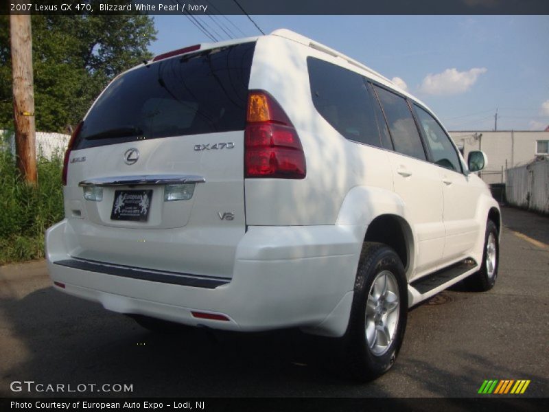 Blizzard White Pearl / Ivory 2007 Lexus GX 470
