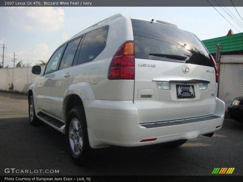 Blizzard White Pearl / Ivory 2007 Lexus GX 470