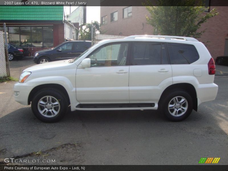 Blizzard White Pearl / Ivory 2007 Lexus GX 470
