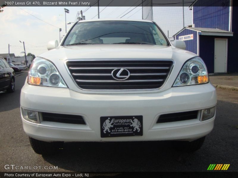 Blizzard White Pearl / Ivory 2007 Lexus GX 470