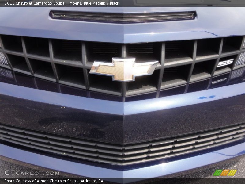 Imperial Blue Metallic / Black 2011 Chevrolet Camaro SS Coupe