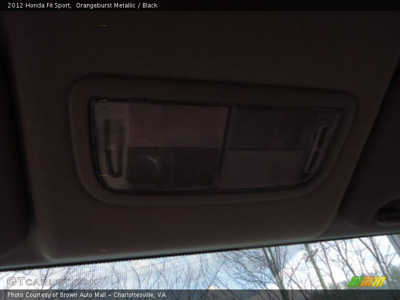 Orangeburst Metallic / Black 2012 Honda Fit Sport