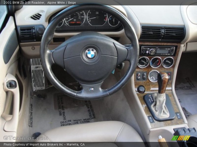 Dashboard of 2001 Z3 3.0i Roadster