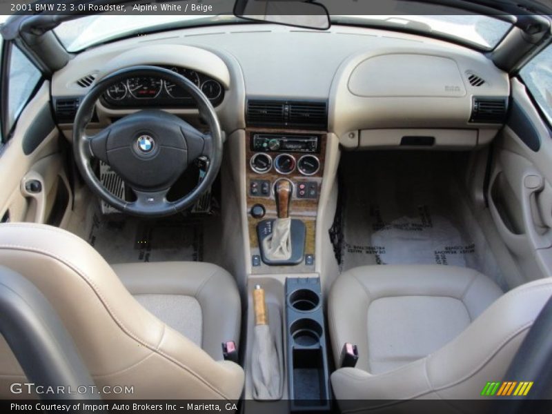  2001 Z3 3.0i Roadster Beige Interior