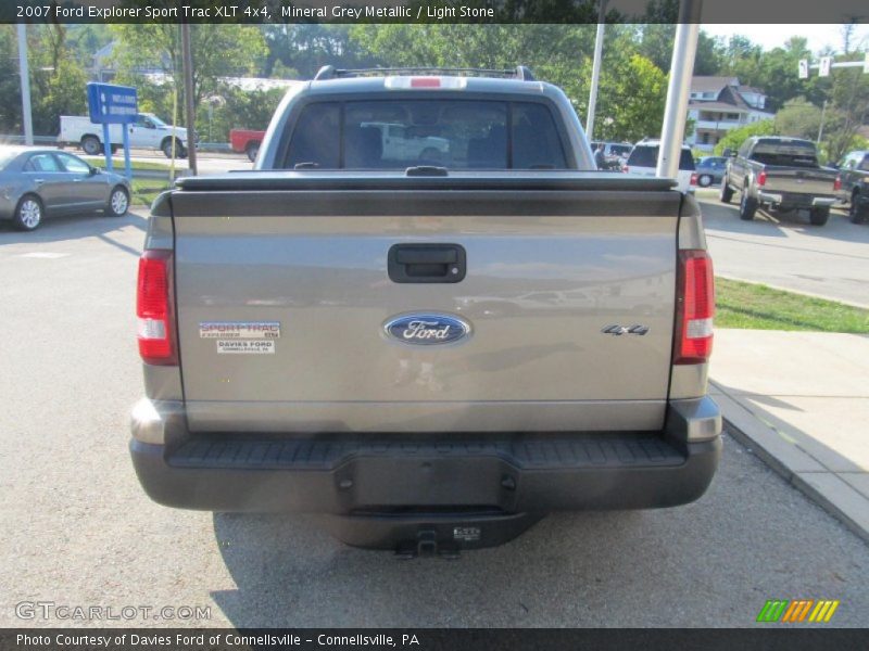 Mineral Grey Metallic / Light Stone 2007 Ford Explorer Sport Trac XLT 4x4