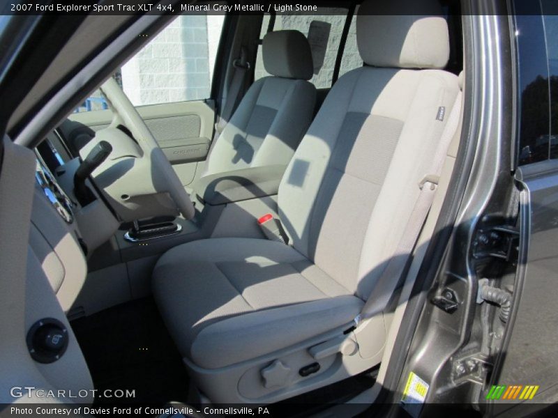 Mineral Grey Metallic / Light Stone 2007 Ford Explorer Sport Trac XLT 4x4