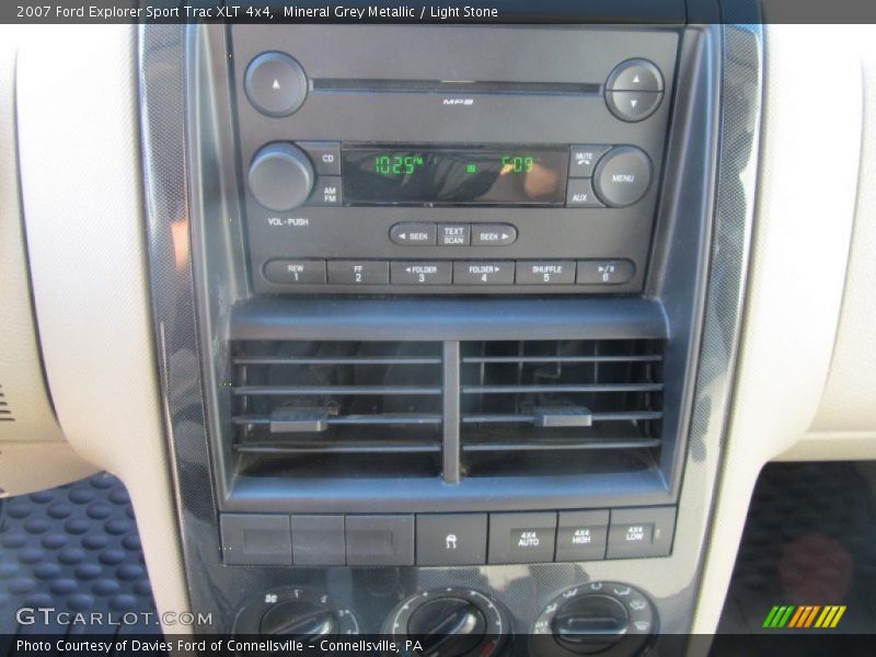 Mineral Grey Metallic / Light Stone 2007 Ford Explorer Sport Trac XLT 4x4