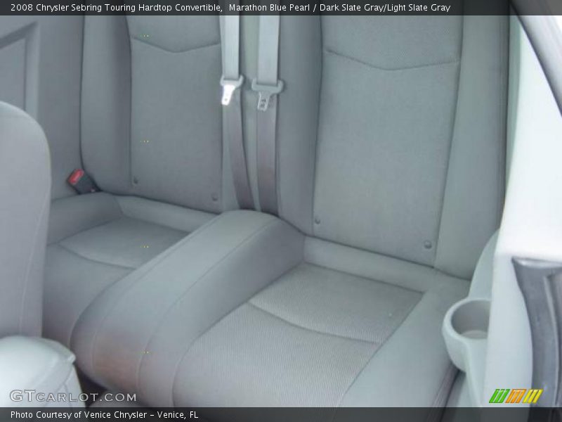 Marathon Blue Pearl / Dark Slate Gray/Light Slate Gray 2008 Chrysler Sebring Touring Hardtop Convertible