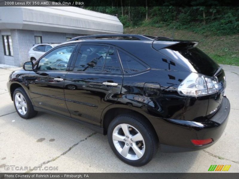 Black Onyx / Black 2008 Lexus RX 350 AWD