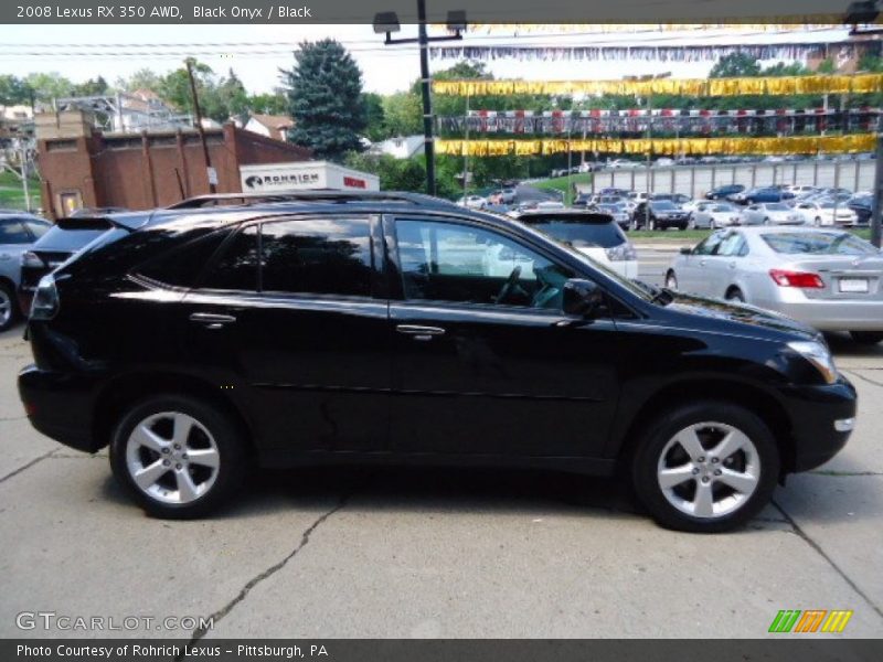 Black Onyx / Black 2008 Lexus RX 350 AWD