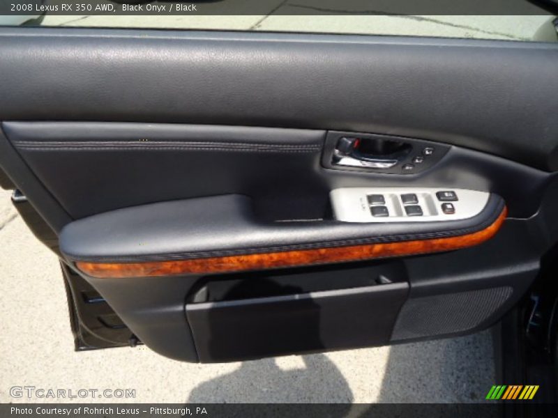Black Onyx / Black 2008 Lexus RX 350 AWD