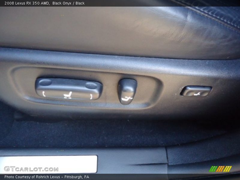 Black Onyx / Black 2008 Lexus RX 350 AWD