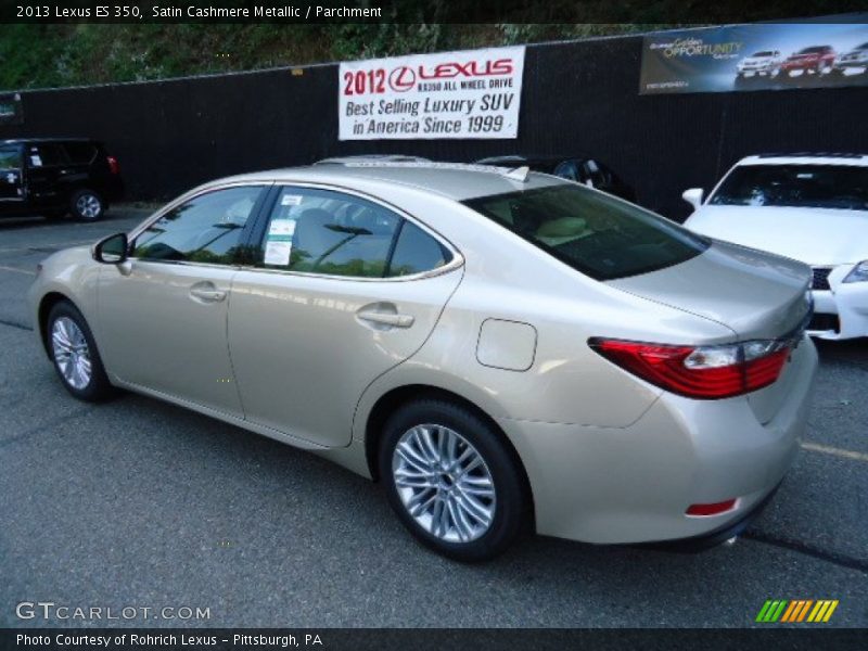 Satin Cashmere Metallic / Parchment 2013 Lexus ES 350