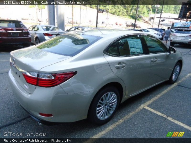 Satin Cashmere Metallic / Parchment 2013 Lexus ES 350