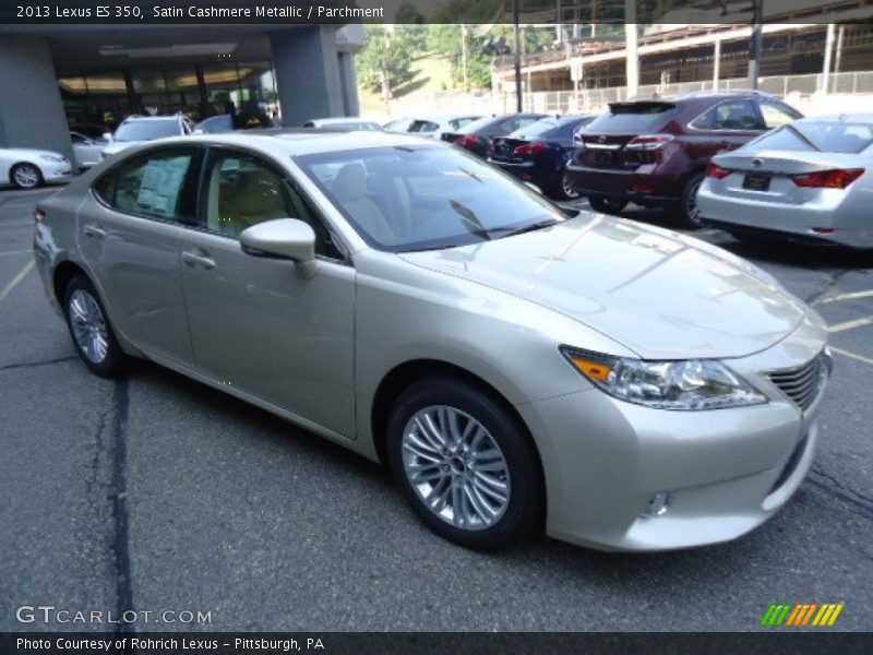 Satin Cashmere Metallic / Parchment 2013 Lexus ES 350