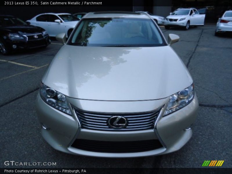 Satin Cashmere Metallic / Parchment 2013 Lexus ES 350