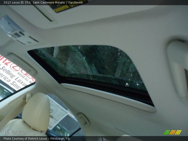 Satin Cashmere Metallic / Parchment 2013 Lexus ES 350