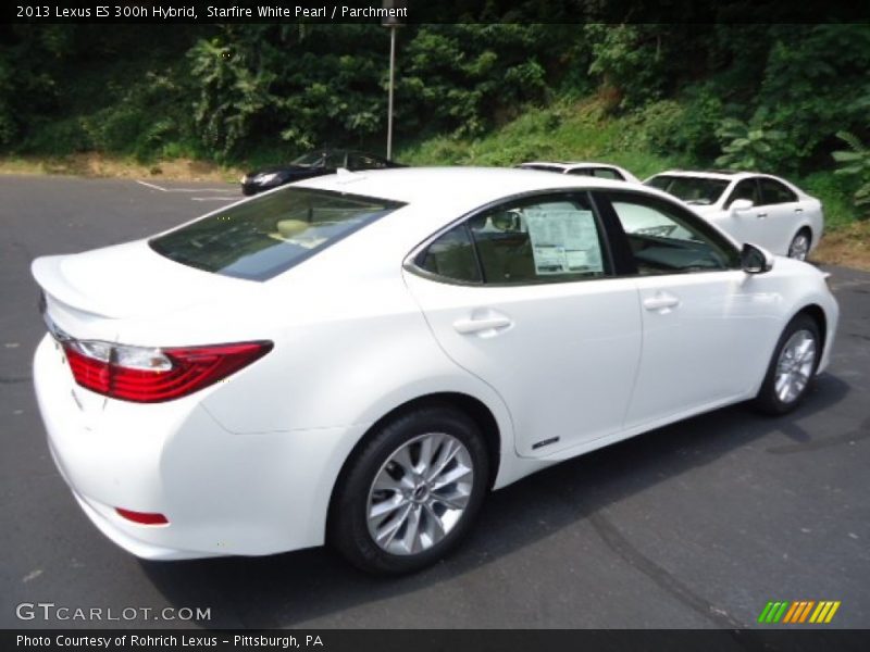 Starfire White Pearl / Parchment 2013 Lexus ES 300h Hybrid