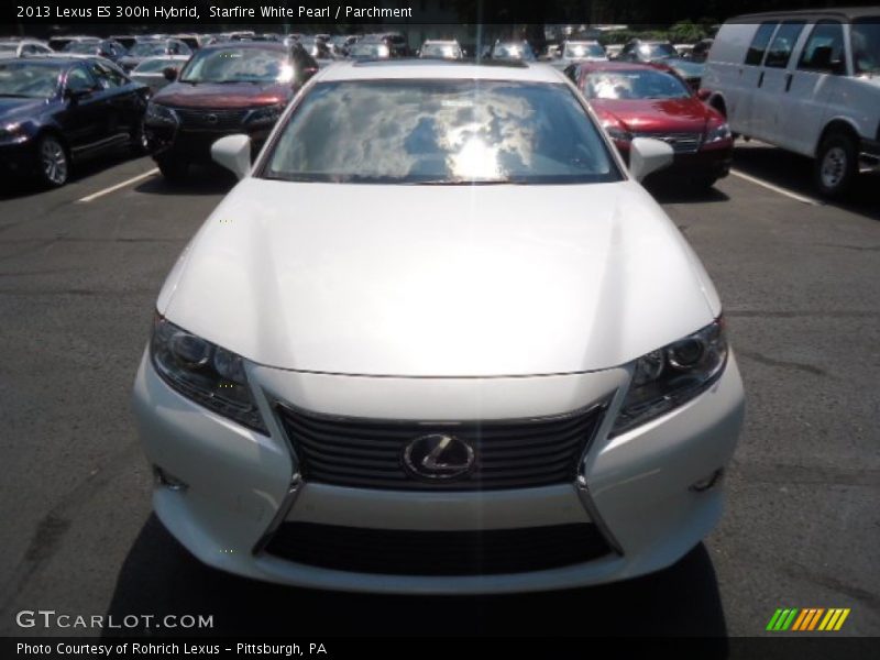 Starfire White Pearl / Parchment 2013 Lexus ES 300h Hybrid