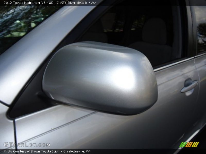 Classic Silver Metallic / Ash 2012 Toyota Highlander V6 4WD