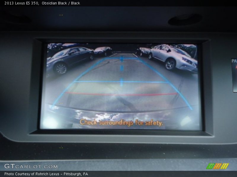 Obsidian Black / Black 2013 Lexus ES 350