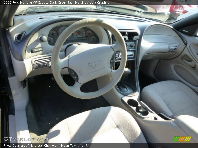 Light Graphite Interior - 1999 Mustang V6 Coupe 